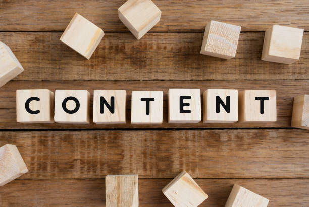 “Different types of digital content – blogs, videos, social posts, and infographics”