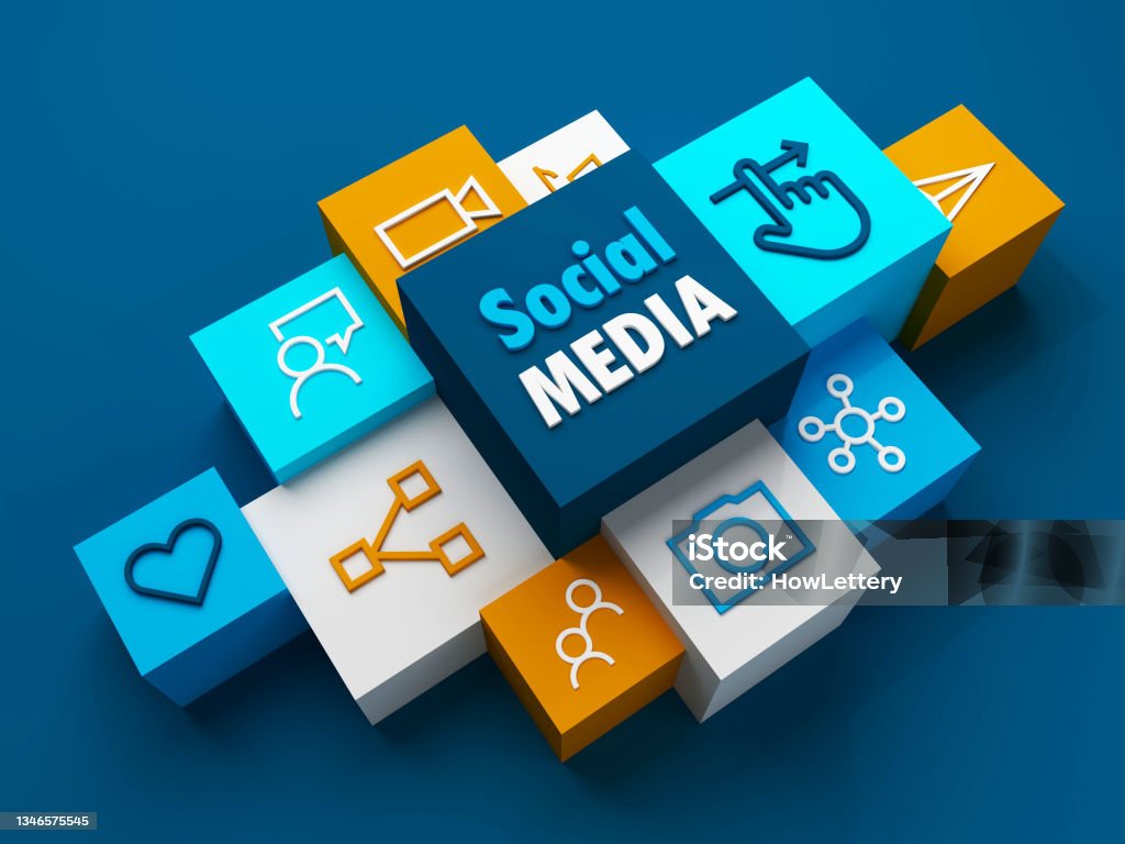 Business owner consulting with social media experts